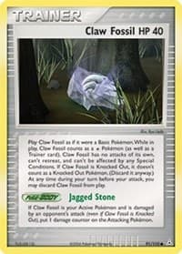 Claw Fossil - EX Holon Phantoms - Pokemon card