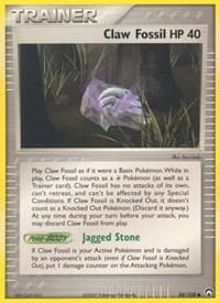 Claw Fossil - EX Power Keepers - Pokemon card
