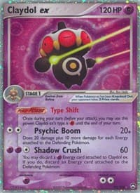 Claydol ex - EX Power Keepers - Pokemon card