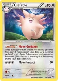 Clefable - Plasma Storm - Pokemon card