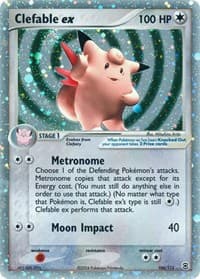 Clefable ex - EX FireRed & LeafGreen - Pokemon card