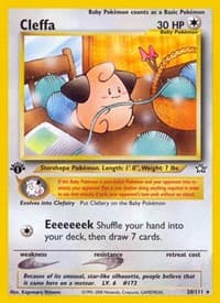 Cleffa - Neo Genesis - Pokemon card
