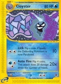 Cloyster (42) - Expedition - Pokemon card