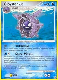 Cloyster - Secret Wonders - Pokemon card