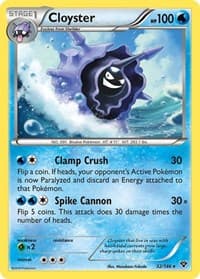 Cloyster - XY Base Set - Pokemon card