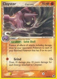 Cloyster (Delta Species) - EX Dragon Frontiers - Pokemon card