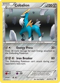 Cobalion - Noble Victories - Pokemon card