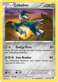 Cobalion - Legendary Treasures - Pokemon card