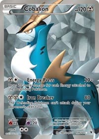 Cobalion (100 Full Art) - Noble Victories - Pokemon card