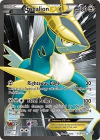 Cobalion EX (133 Full Art) - Plasma Storm - Pokemon card