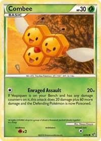 Combee - Undaunted - Pokemon card