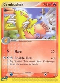 Combusken - 009 (e-League) [Winner] - Nintendo Promos - Pokemon card