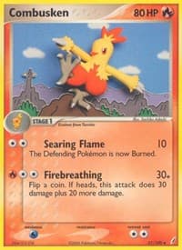 Combusken - EX Crystal Guardians - Pokemon card