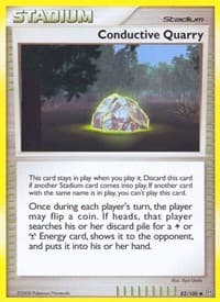 Conductive Quarry - Stormfront - Pokemon card