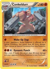 Conkeldurr - XY Base Set - Pokemon card