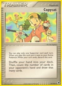 Copycat - EX Dragon Frontiers - Pokemon card
