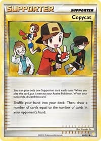 Copycat - HeartGold SoulSilver - Pokemon card