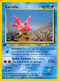 Corsola - Neo Discovery - Pokemon card
