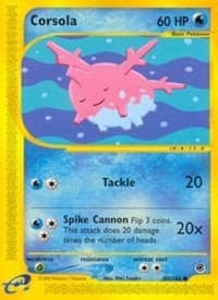 Corsola - Expedition - Pokemon card