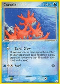 Corsola - EX Hidden Legends - Pokemon card