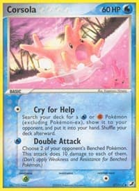 Corsola - EX Unseen Forces - Pokemon card