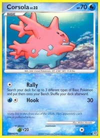 Corsola - Secret Wonders - Pokemon card