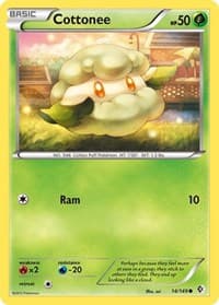 Cottonee - Boundaries Crossed - Pokemon card