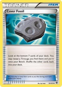 Cover Fossil - Plasma Blast - Pokemon card