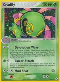 Cradily - EX Legend Maker - Pokemon card