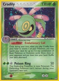 Cradily - EX Power Keepers - Pokemon card