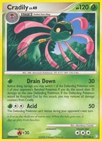Cradily - Legends Awakened - Pokemon card