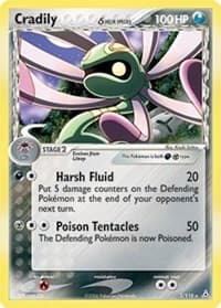 Cradily (Delta Species) - EX Holon Phantoms - Pokemon card