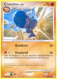 Cranidos - Mysterious Treasures - Pokemon card