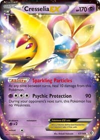 Cresselia EX - Boundaries Crossed - Pokemon card