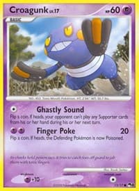 Croagunk - POP Series 8 - Pokemon card