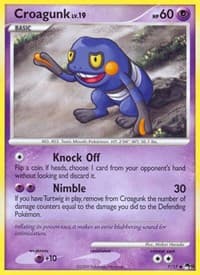 Croagunk - POP Series 9 - Pokemon card