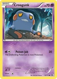 Croagunk - Legendary Treasures - Pokemon card