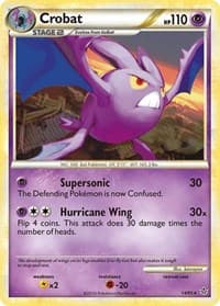 Crobat - Unleashed - Pokemon card