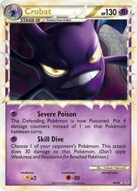 Crobat (Prime) - Unleashed - Pokemon card