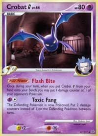 Crobat G - Platinum - Pokemon card