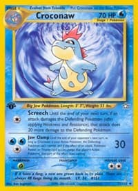 Croconaw (31) - Neo Genesis - Pokemon card