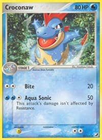 Croconaw - EX Unseen Forces - Pokemon card