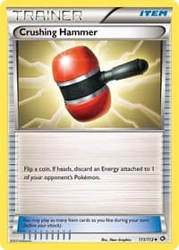 Crushing Hammer - Legendary Treasures - Pokemon card