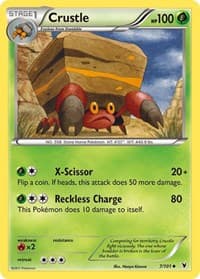 Crustle - Noble Victories - Pokemon card