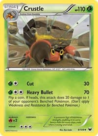 Crustle - Dark Explorers - Pokemon card