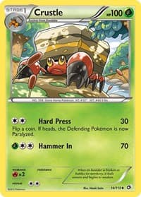 Crustle - Legendary Treasures - Pokemon card