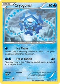 Cryogonal (33) - Noble Victories - Pokemon card