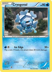 Cryogonal - Boundaries Crossed - Pokemon card