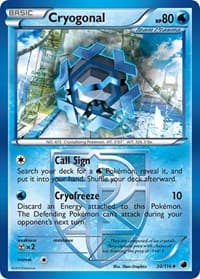 Cryogonal (Team Plasma) - Plasma Freeze - Pokemon card
