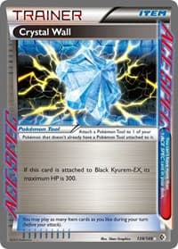 Crystal Wall - Boundaries Crossed - Pokemon card